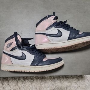 Nike BUBBLE GUM Sneakers - Navy Blue and Pink